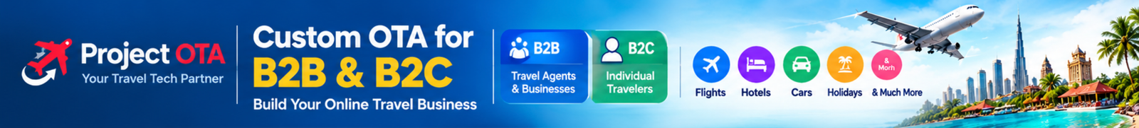 Develop Your Own OTA Portal — Project OTA Travel Tech Partner