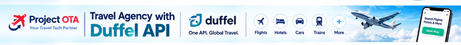 Develop Your Own OTA Portal — Project OTA Travel Tech Partner