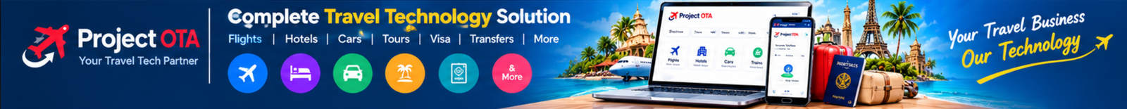 Develop Your Own OTA Portal — Project OTA Travel Tech Partner
